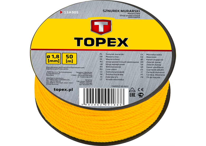 Filo da muratura 50mm Topex 13A905