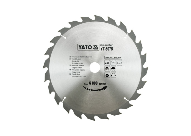 Disco circolare 300x30mm T60 Yato YT-6075