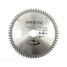 Sega circolare Yato YT-6091 200x30mm T60 Yato YT-6091