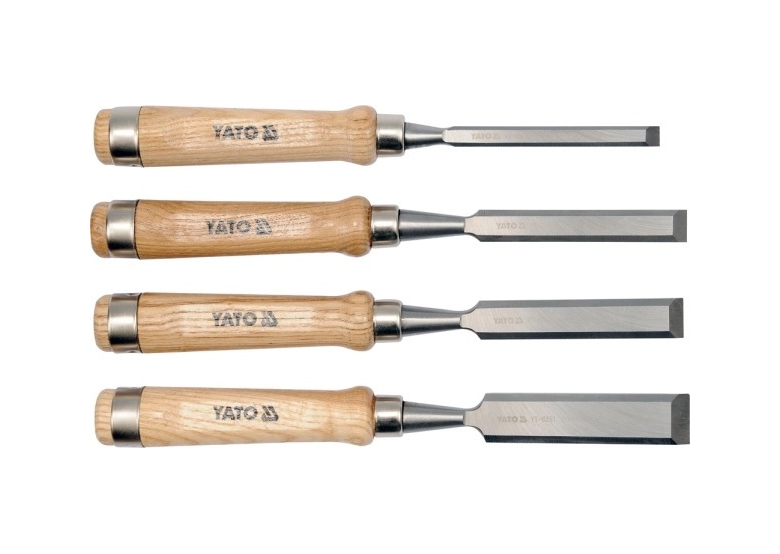 Set con scalpelli crv 10-16-20-25 mm Yato YT-6260