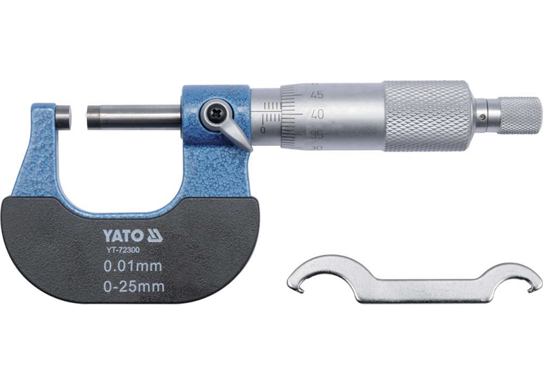 Micrometro 0-25mm Yato YT-72300