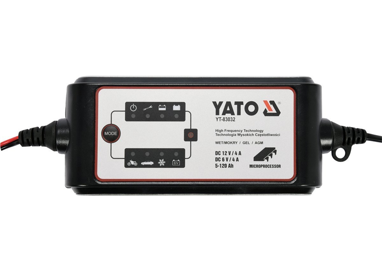 Raddrizzatore elettronico 6V/12V Yato YT-83032